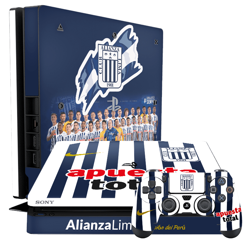 Alianza Lima Skin Playstation 4 Slim Xonebrand