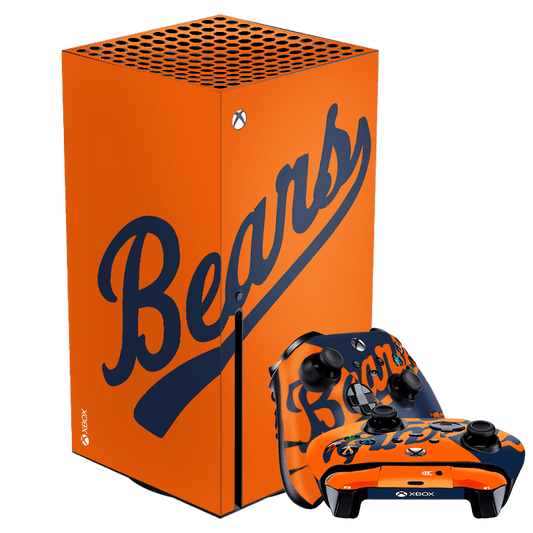 Chicago Bears Xbox Series X Skin Xonebrand