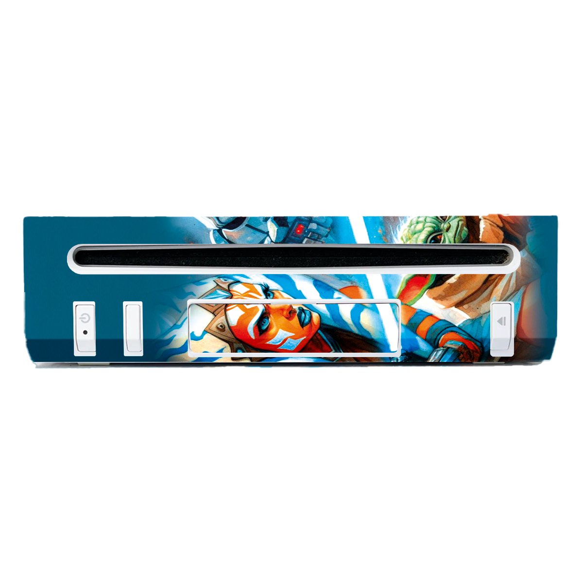 Star Wars Asoka Nintendo Wii Skin