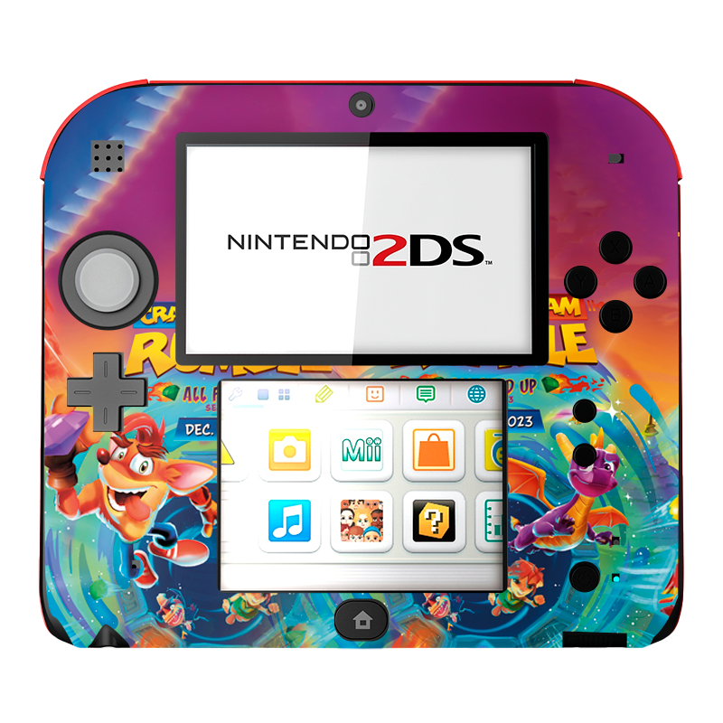 Crash Nintendo 2DS Skin