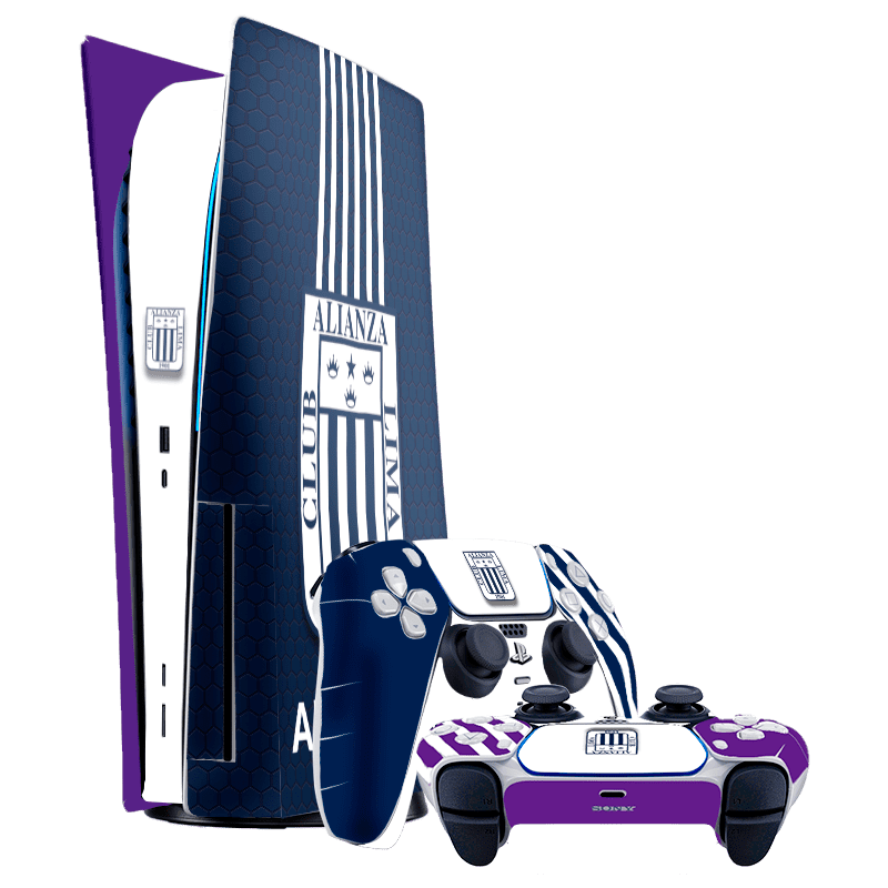 Alianza Lima Azul & Morado PS5 Bundle Skin