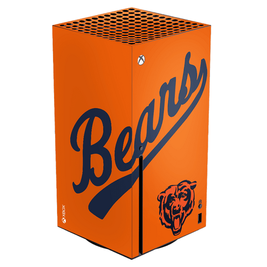 Chicago Bears Xbox Series X Skin Xonebrand