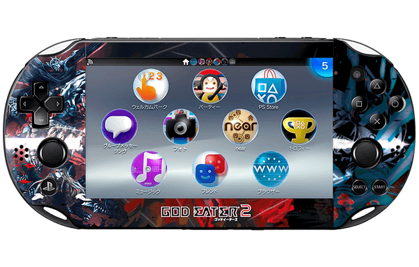 God Eater 2 Skin Playstation Portable PSVita Slim