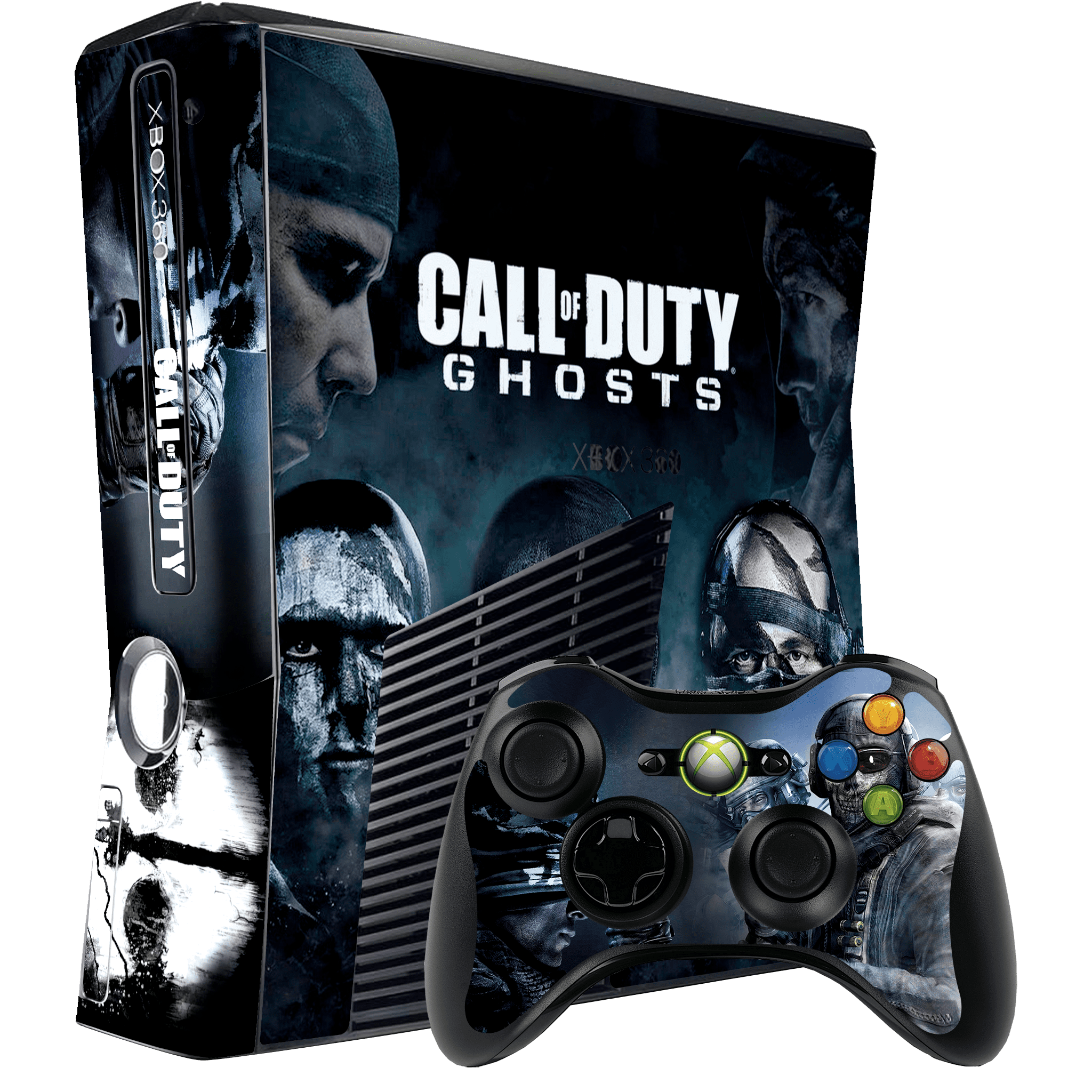 Call of Duty Ghosts Skin Xbox 360 Slim Xonebrand