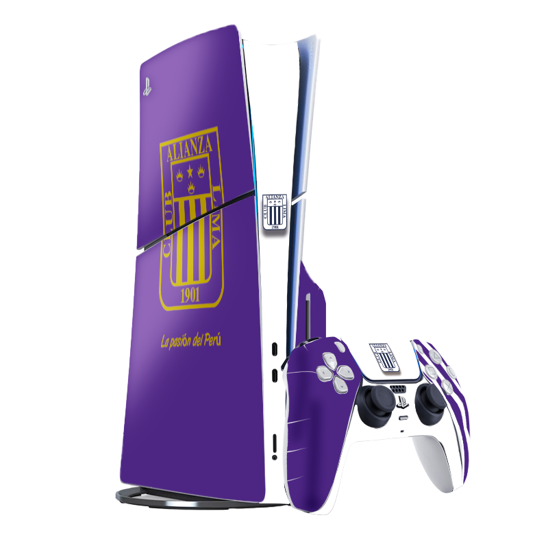 Alianza Lima Skin Playstation 5 Slim Xonebrand