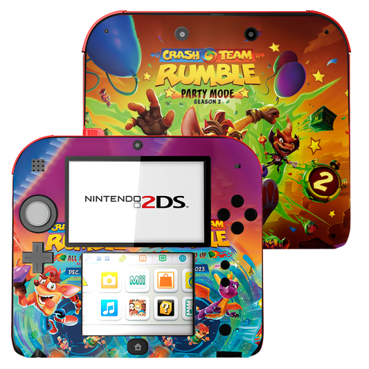 Crash Nintendo 2DS Skin