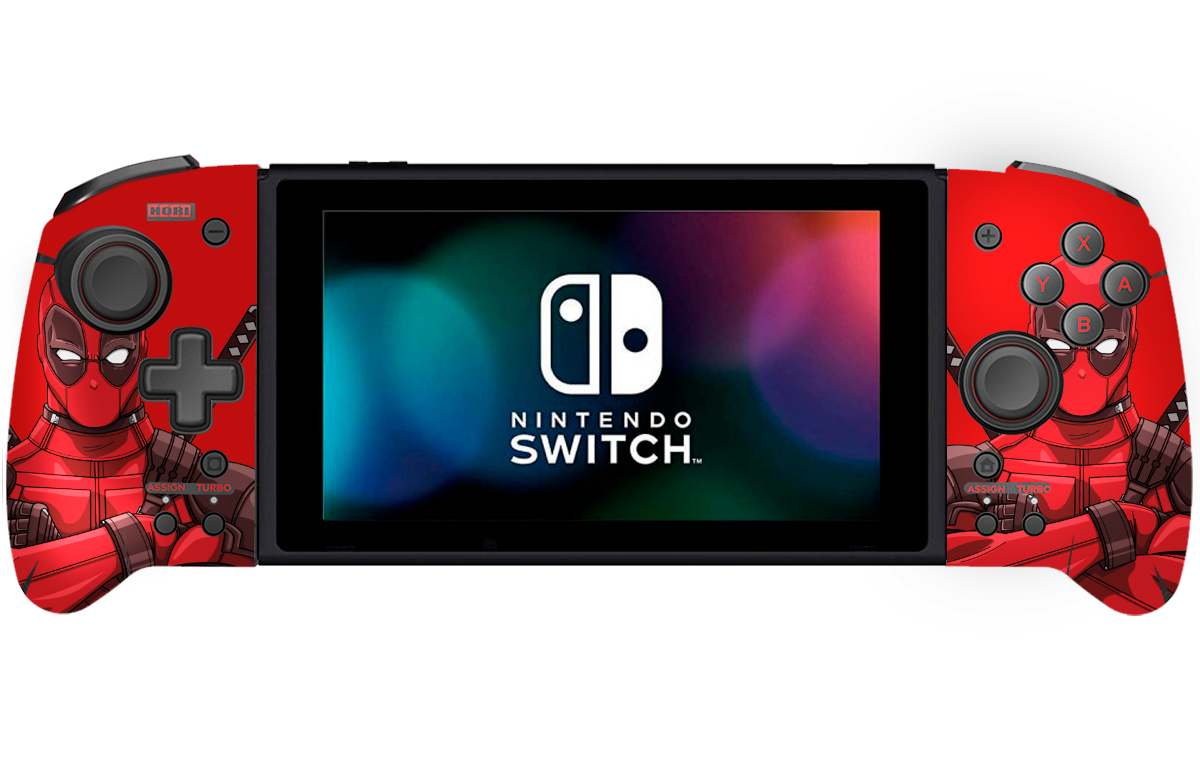 Deadpool Nintendo Switch Hori Control Skin