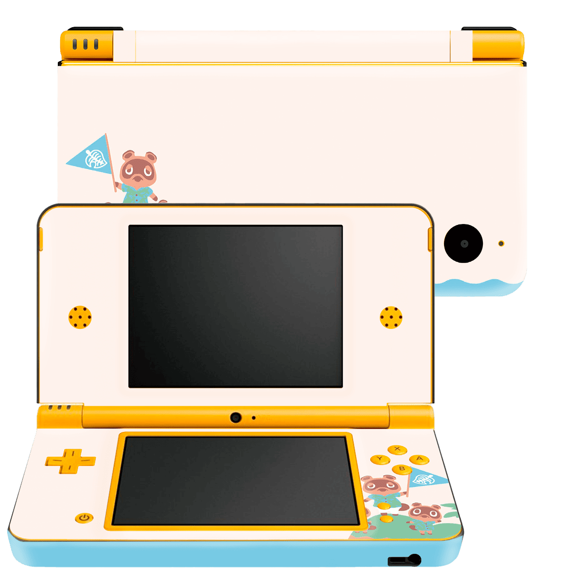 Animal Crossing Skin Nintendo DSi XL (2009) Xonebrand