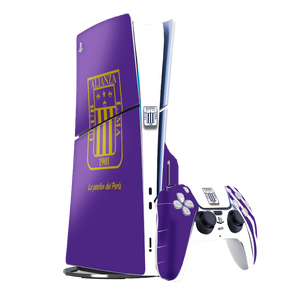 Alliance Lime Purple PS5 Slim Bundle Skin