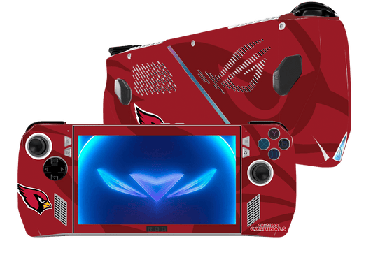 Arizona Cardinals Asus Rog Ally Handheld Gaming Computer Skin