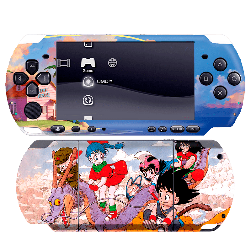 Dragon Ball PSP portátil para juegos Bundle Skin