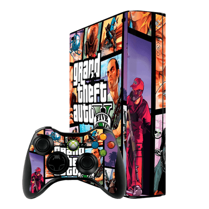 GTA V Xbox 360 E Bundle Skin