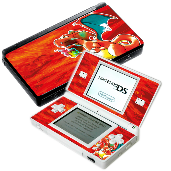 Pokemon Charizard Skin Nintendo DS Lite