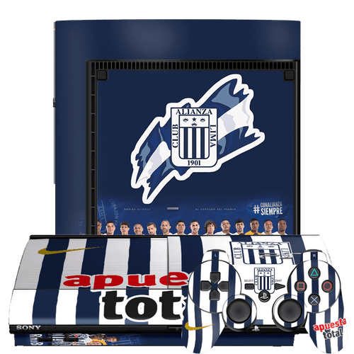 Alianza Lima Skin Playstation 3 Super Slim Xonebrand