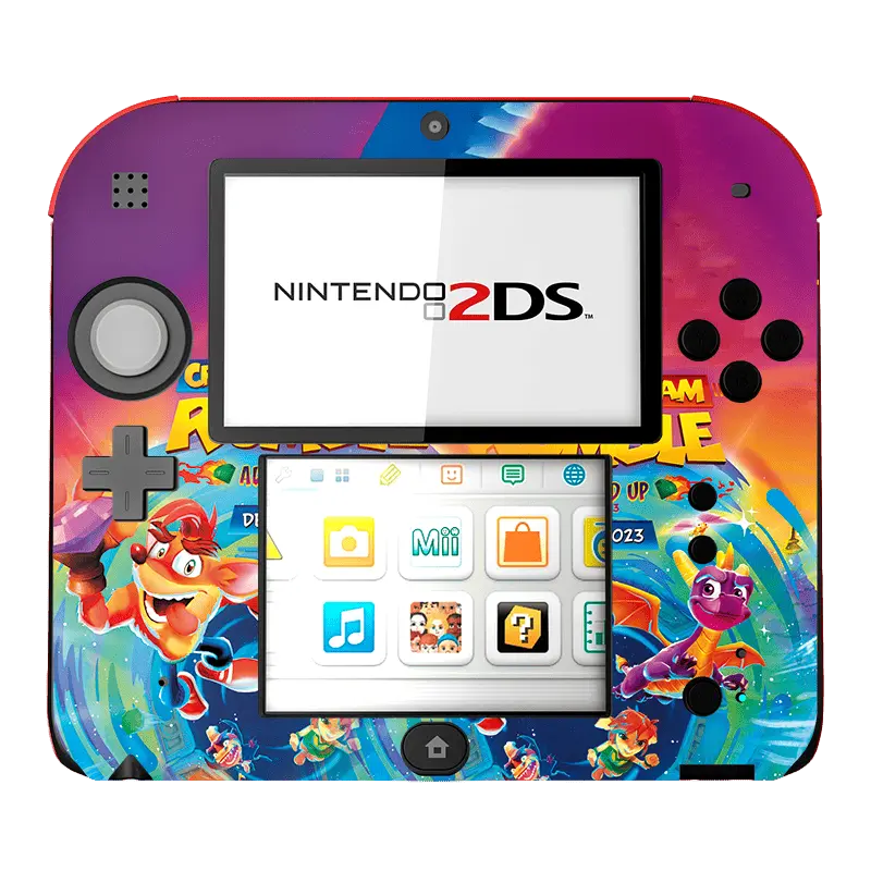 Skin para Nintendo 2Ds edición Crash – Xonebrand