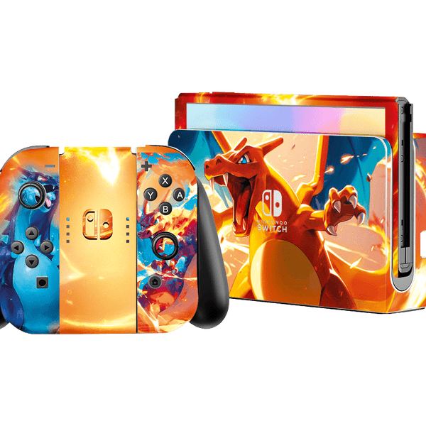 Pokemon Charizard Skin Nintendo Switch OLED (2021)