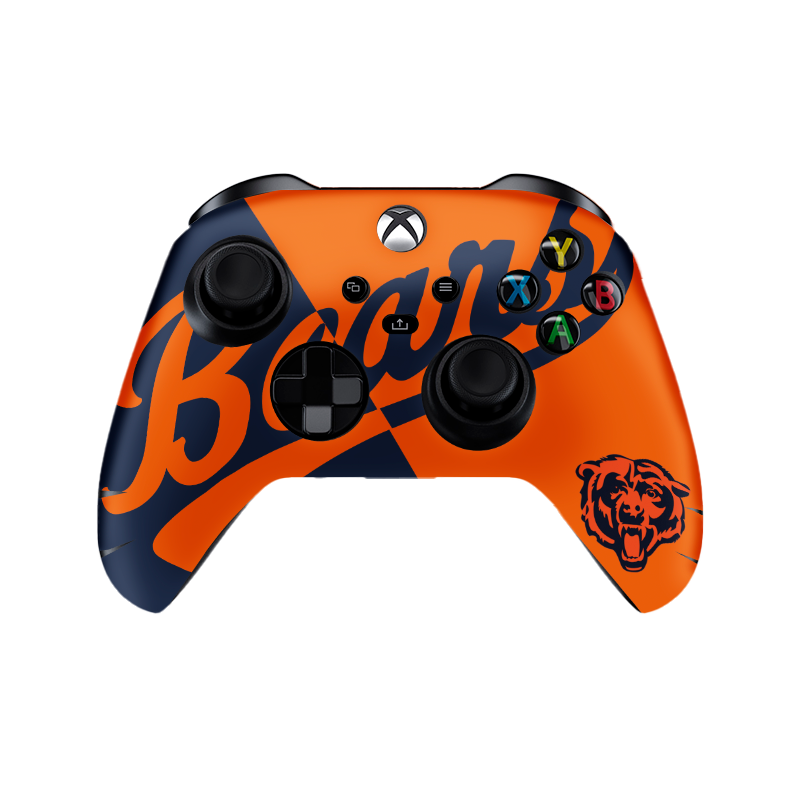 Chicago Bears Xbox Series X Skin Xonebrand