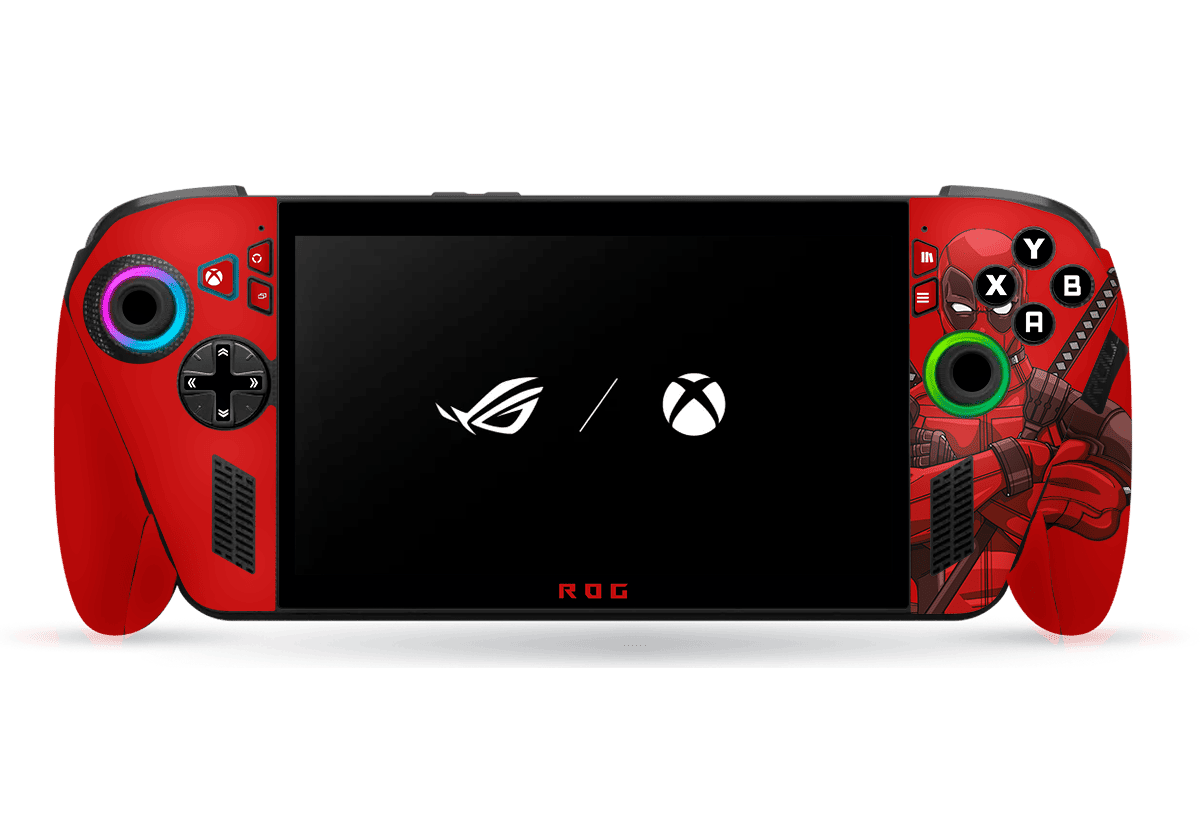 Deadpool Asus ROG Xbox Ally Skin Xonebrand