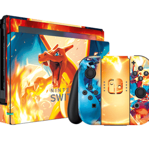 Pokemon Charizard Nintendo Switch Skin