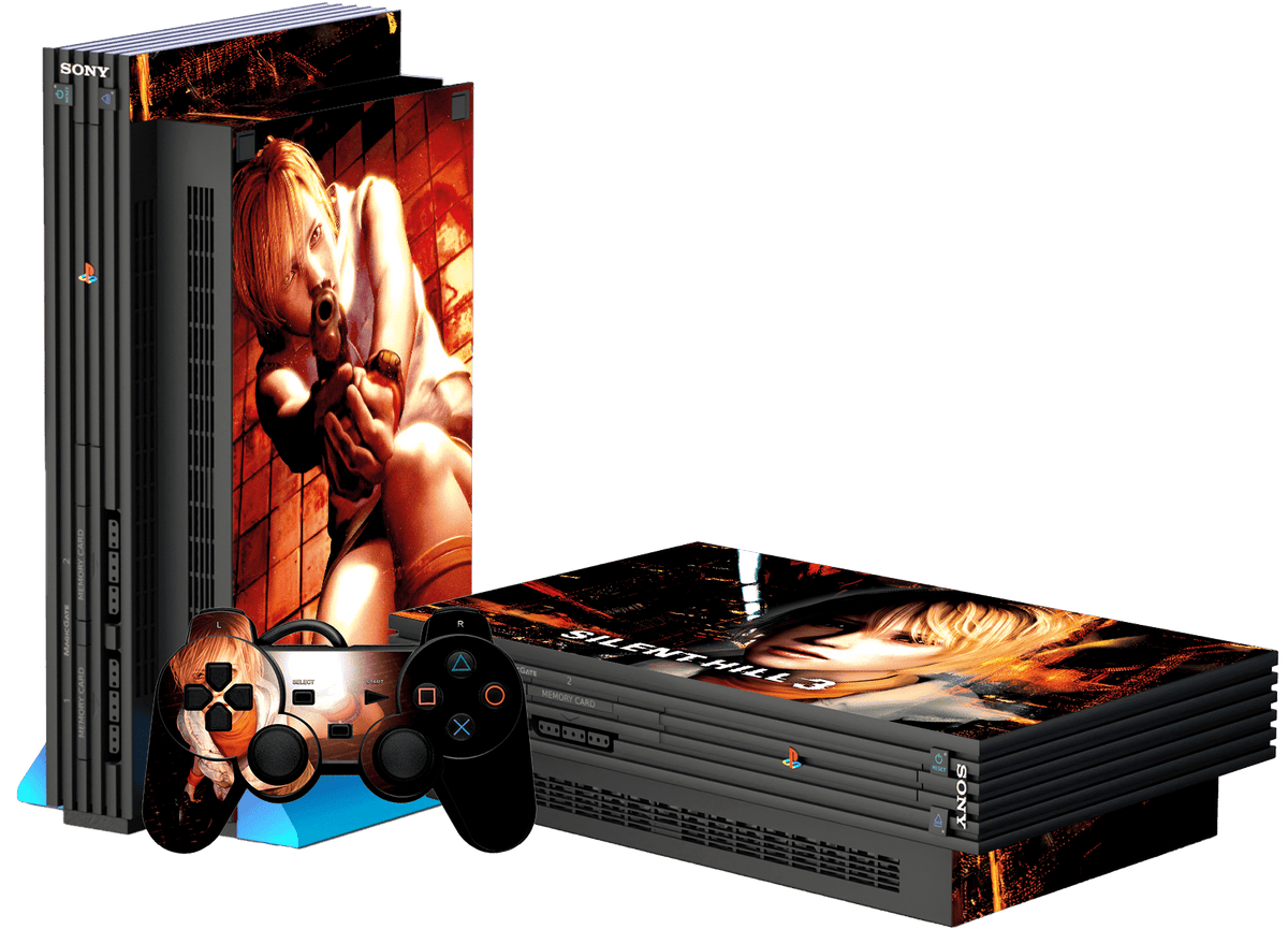 Silent Hill Skin Playstation 2 Fat Xonebrand