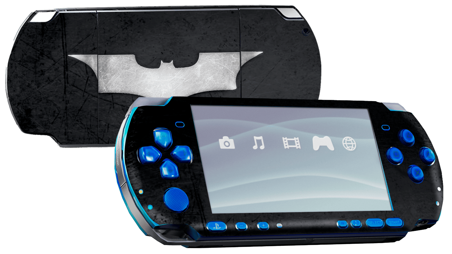 Batman PSP Handheld Gaming Bundle Skin