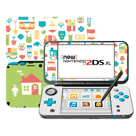 Animal Crossing Home Nintendo New 2DS XL (2017) Skin