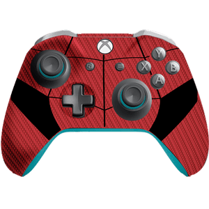 Spider-Man Fibra Carbono Relieve Xbox One X Bundle Skin