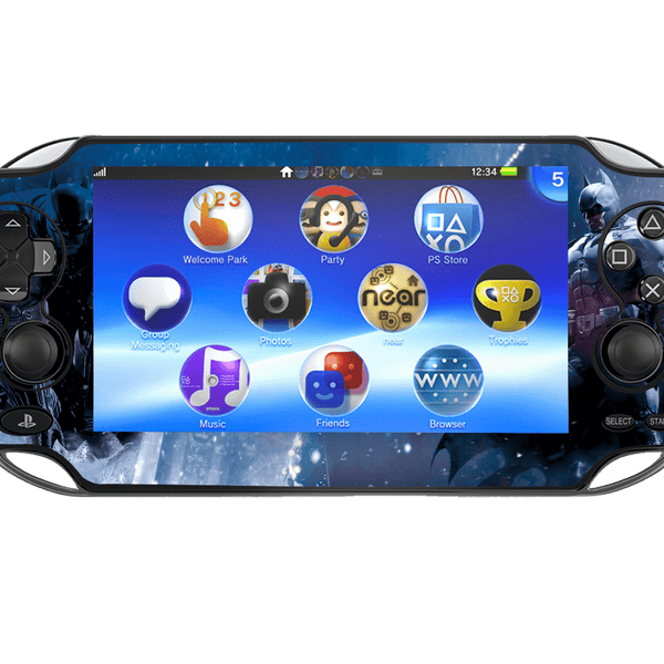 Batman Arkham Skin Playstation Portable PSVita Fat