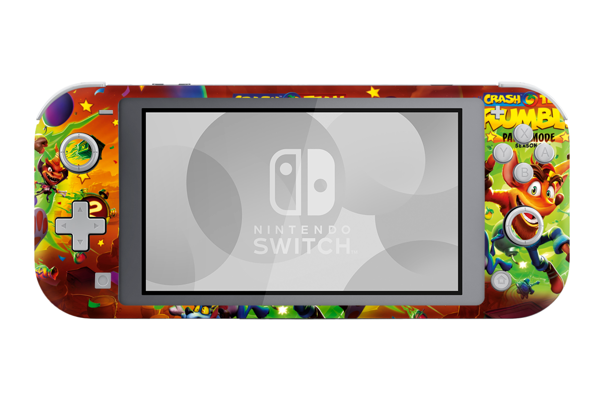 Crash Rumble Nintendo Switch Lite Skin