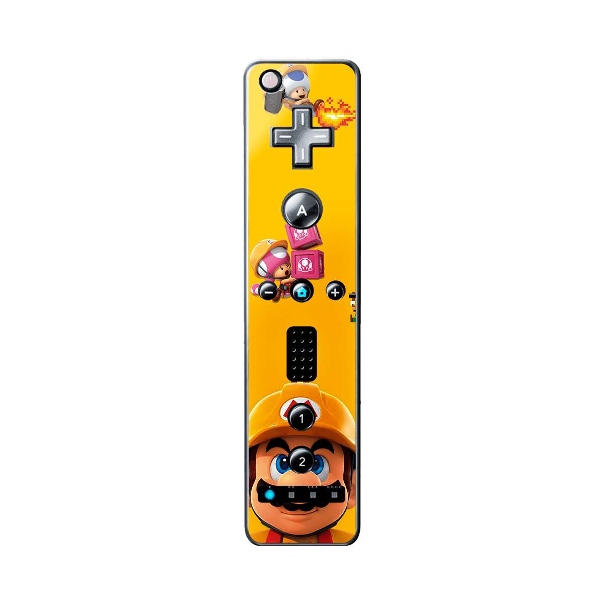 Super Mario Maker Nintendo Wii Skin