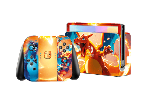 Pokémon Charizard Nintendo Switch Oled (2021) Skin