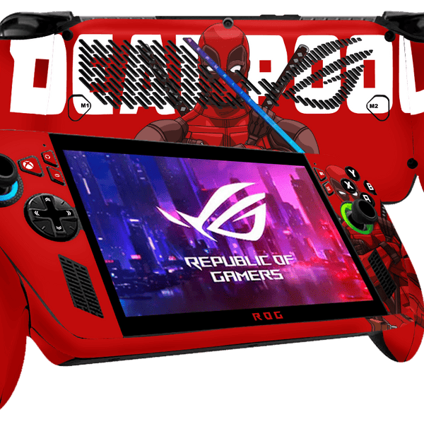 Deadpool Asus ROG Xbox Ally Skin Xonebrand