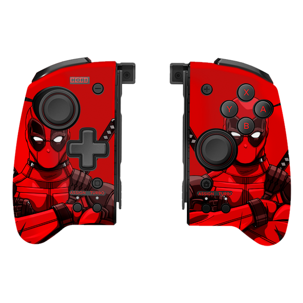 Deadpool Skin Nintendo Switch Hori Control