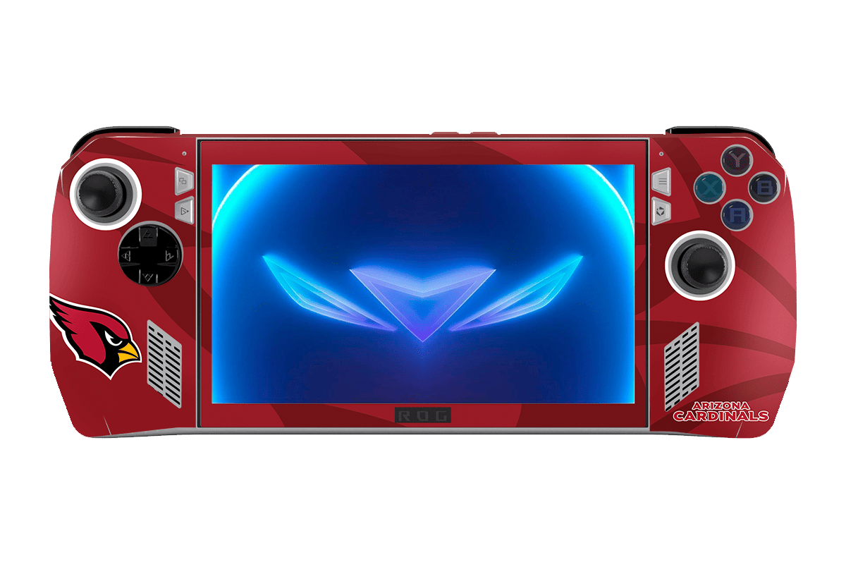 Arizona Cardinals Asus Rog Ally Handheld Gaming Computer Skin