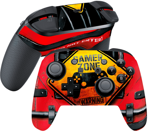 Gamer Zone Nintendo Switch Pro Control Skin