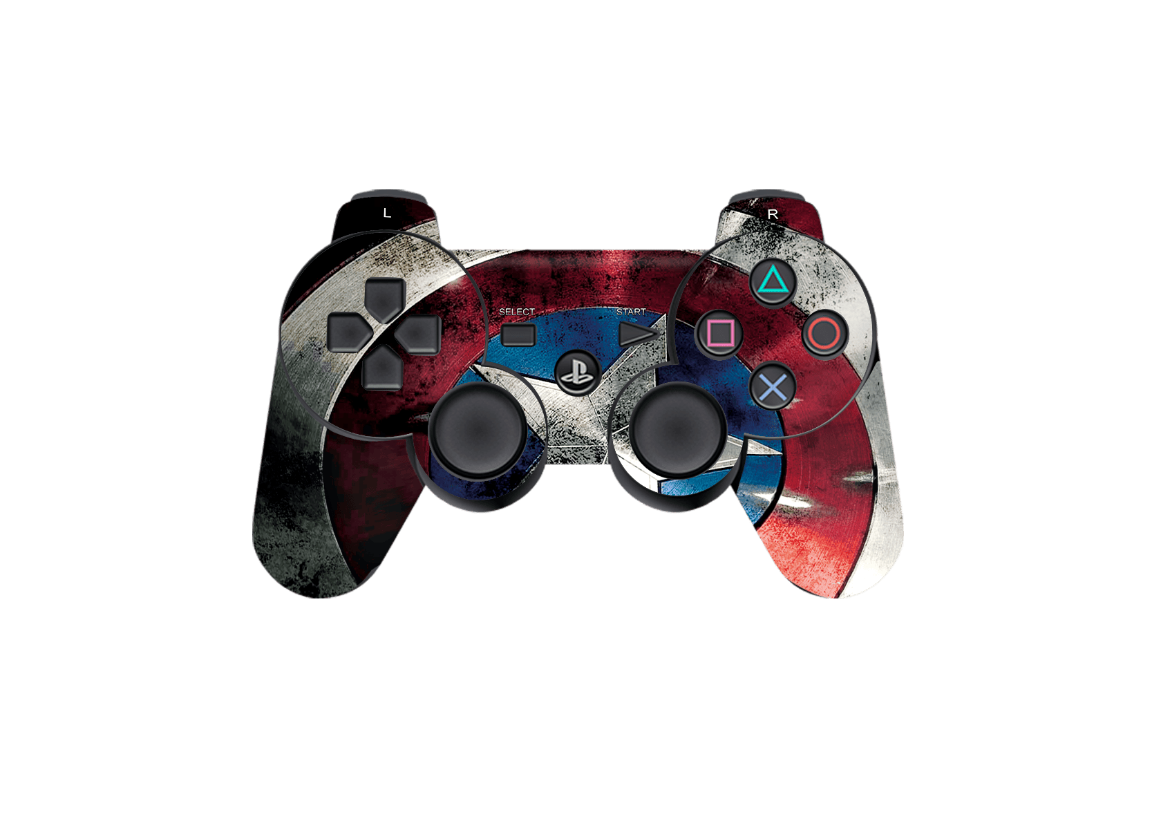 Capitan America Skin Playstation 3 Fat