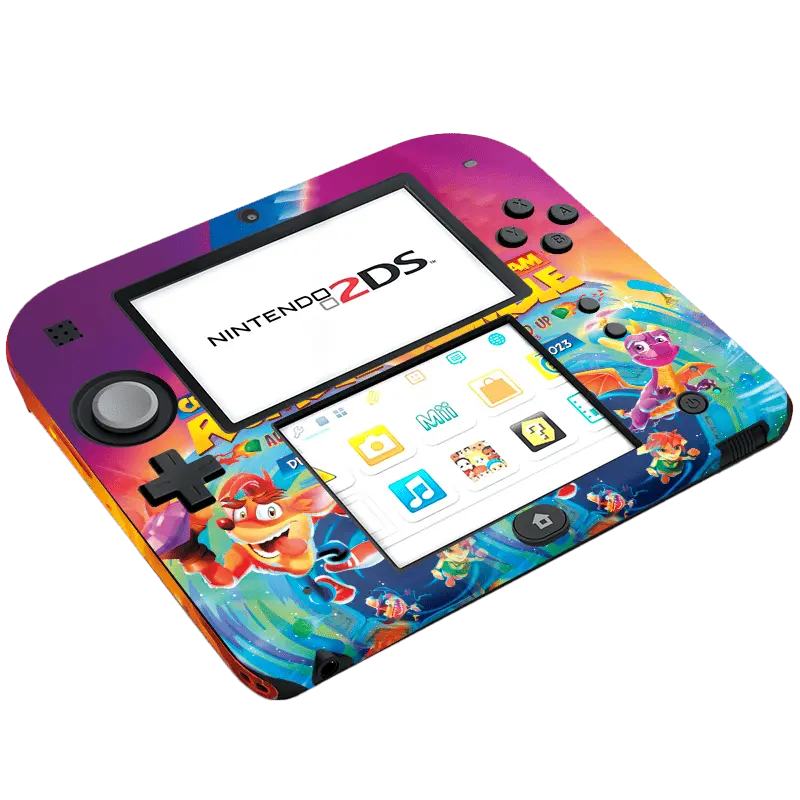 Skin para Nintendo 2Ds edición Crash – Xonebrand