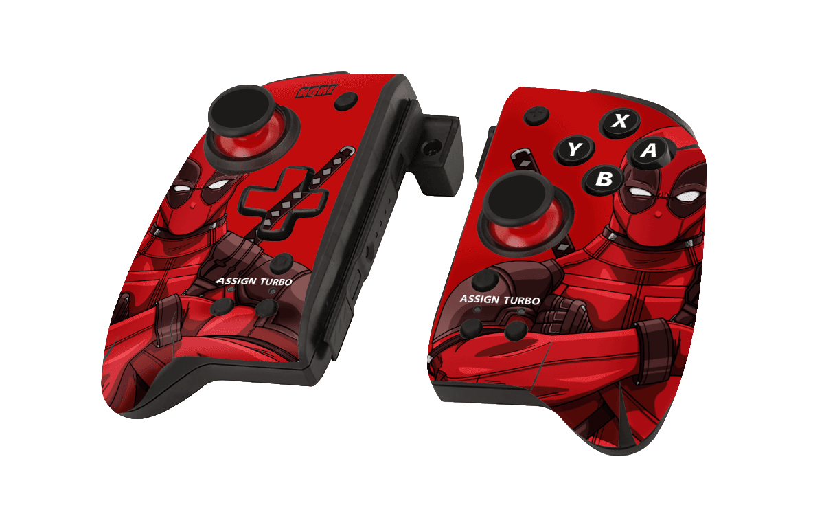Deadpool Nintendo Switch Hori Split Pad Pro Skin Xonebrand