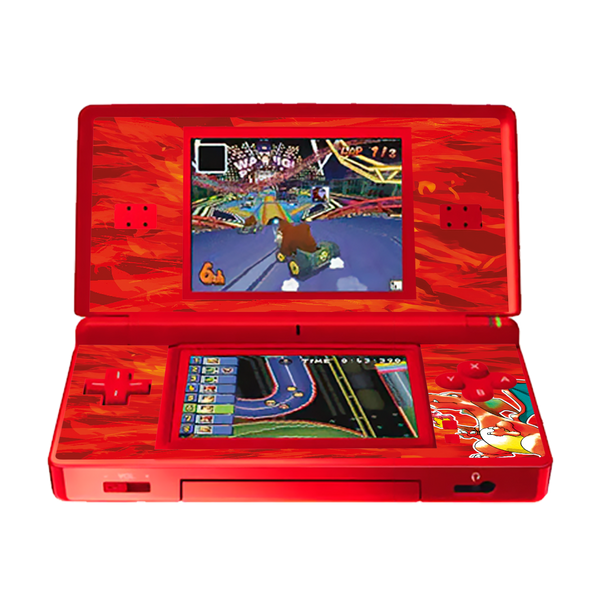Pokemon Charizard Skin Nintendo DS Lite