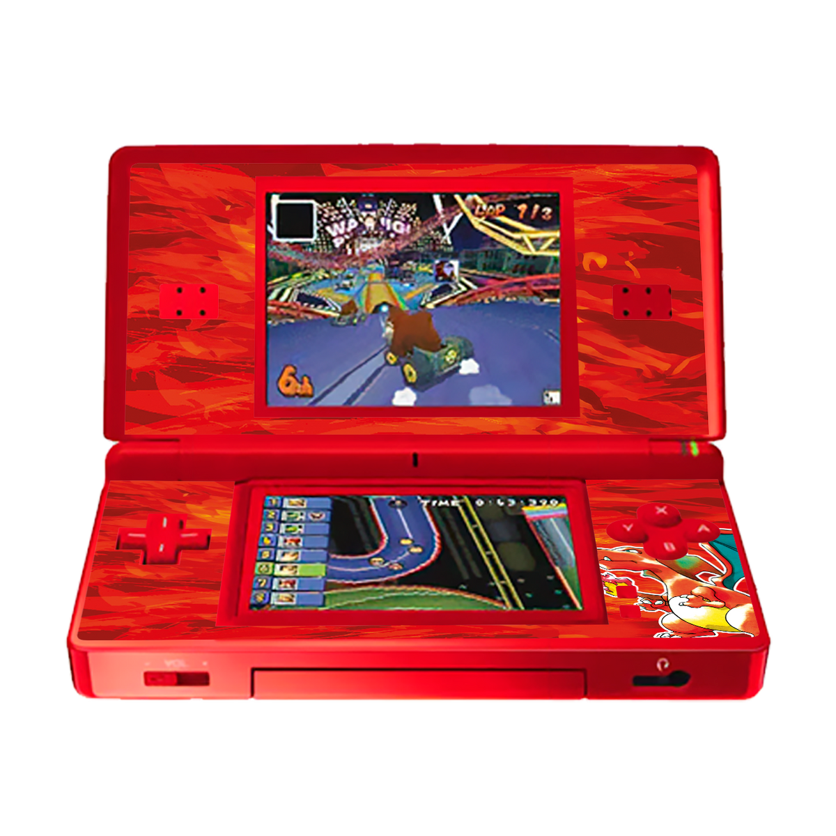 Pokemon Charizard Skin Nintendo DS Lite Xonebrand