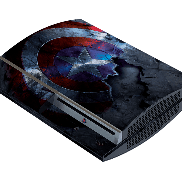 Capitan America Skin Playstation 3 Fat