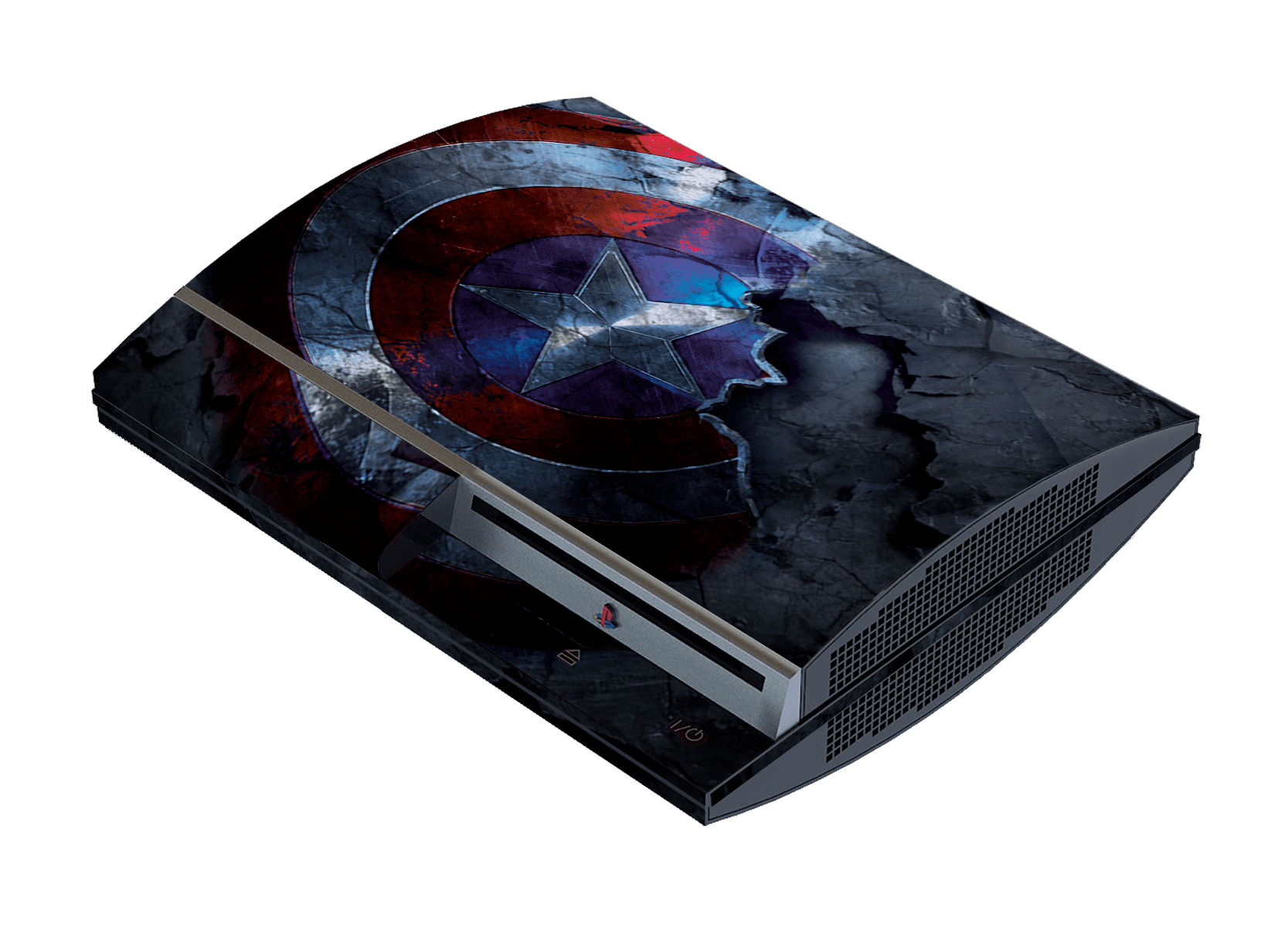 Capitan America Skin Playstation 3 Fat