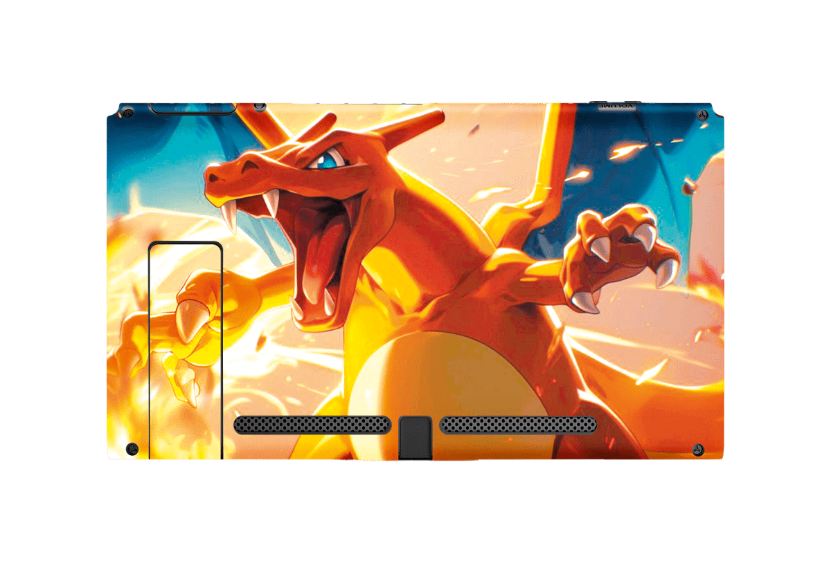 Pokemon Charizard Nintendo Switch Skin