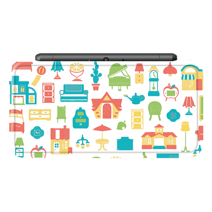 Animal Crossing Home Nintendo New 2DS XL (2017) Skin