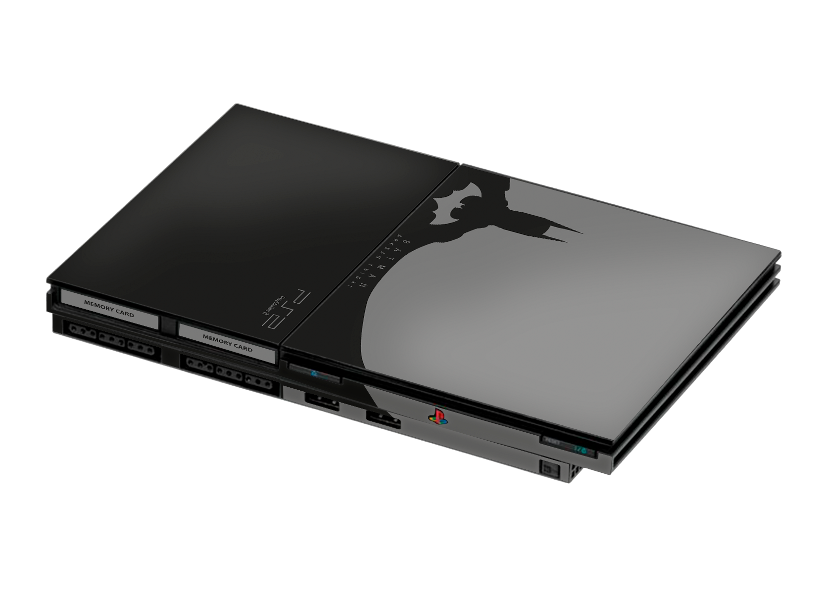 Batman Skin Playstation 2 Slim Xonebrand
