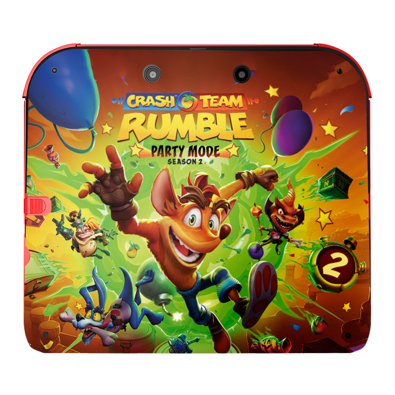 Crash Nintendo 2DS Skin