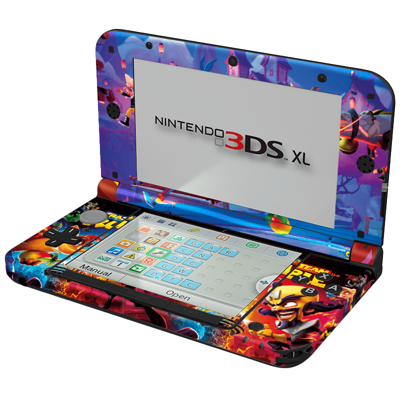Crash Skin Nintendo 3Ds XL (2012) Xonebrand
