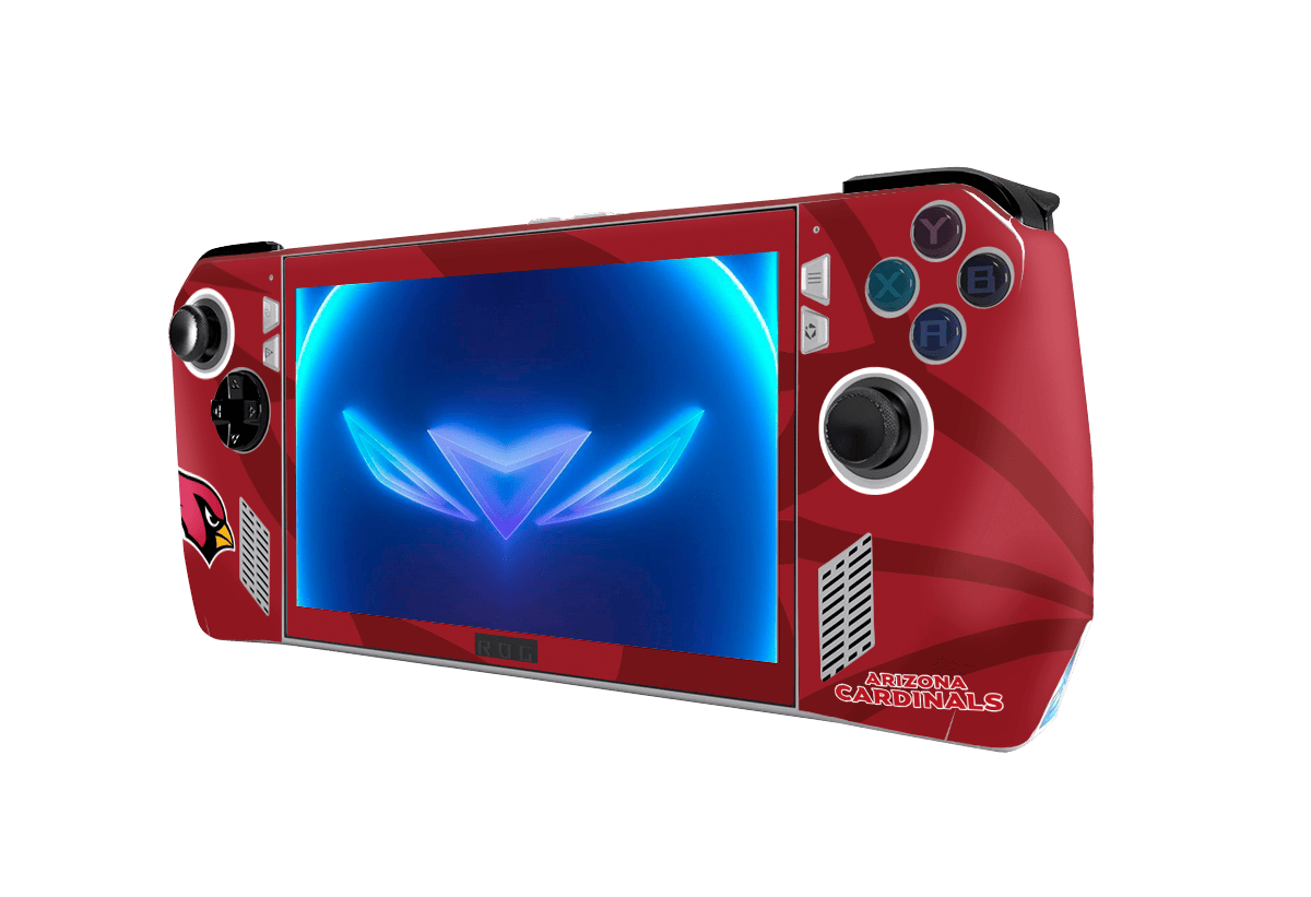 Arizona Cardinals Asus Rog Ally Handheld Gaming Computer Skin