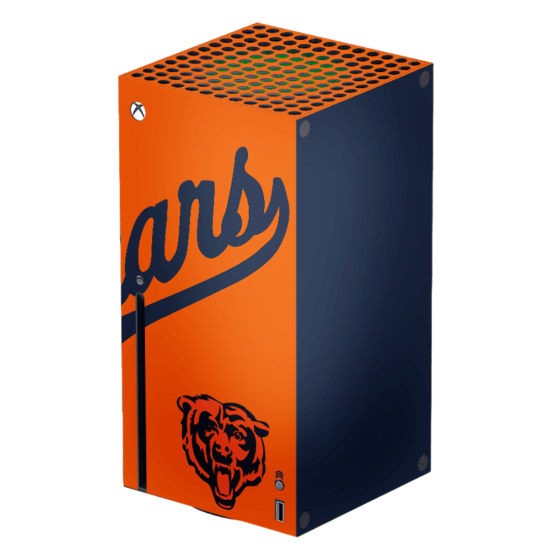 Chicago Bears Xbox Series X Skin Xonebrand