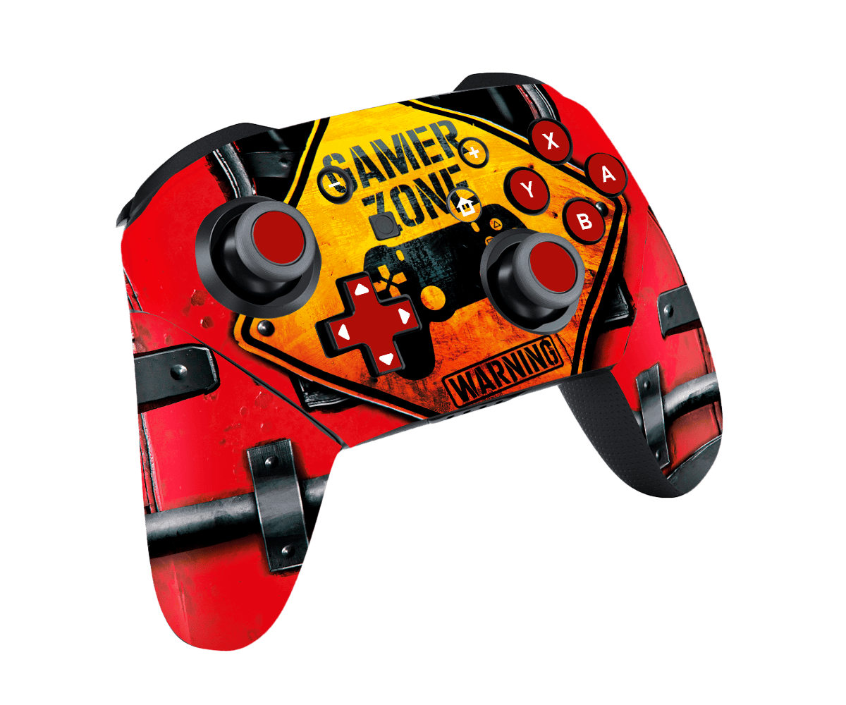 Gamer Zone Skin Nintendo Switch Pro Controller Xonebrand